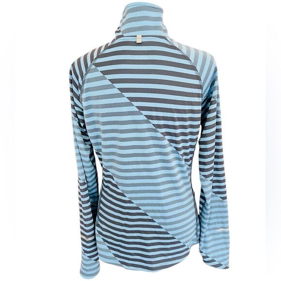 NIKE Running striped DriFit 1/4 zip jacket size M. - Picture 3 of 7